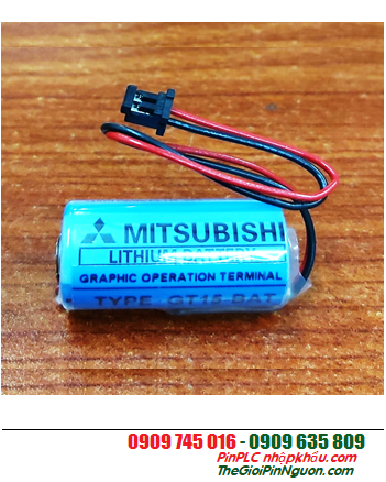 Mitsubishi GT15-BAT; Pin nuôi nguồn Mitsubishi GT15-BAT lithium 3V 2/3A 1800mAh_Made in Japan